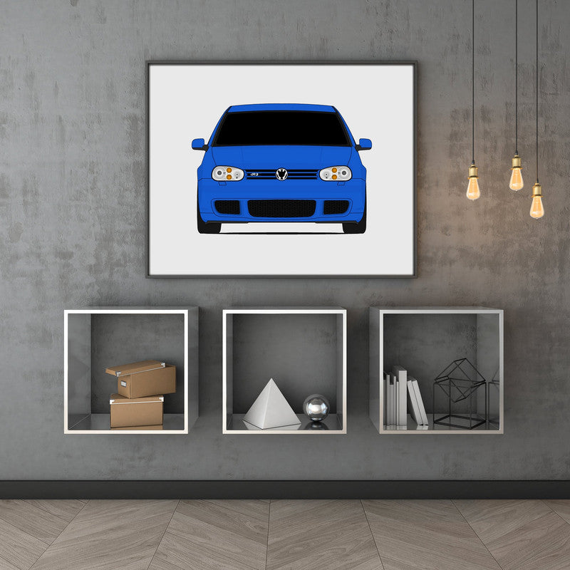 Volkswagen Golf R32 MK4 (2003-2004) Poster