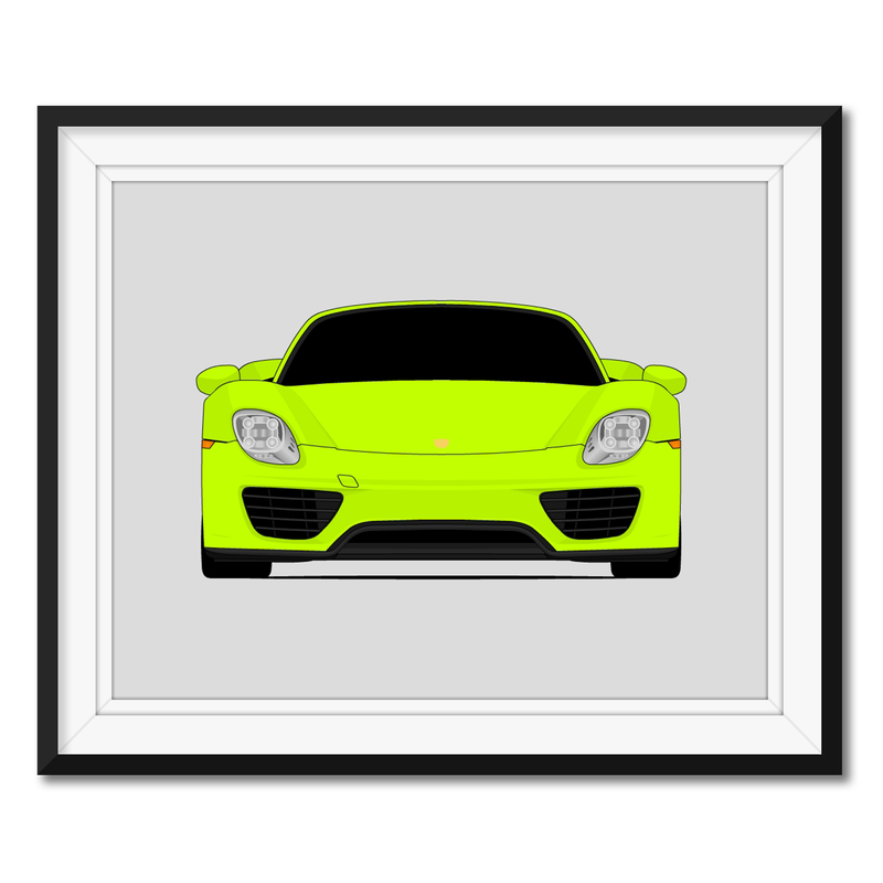 Porsche 918 Spyder (2013-2015) Poster