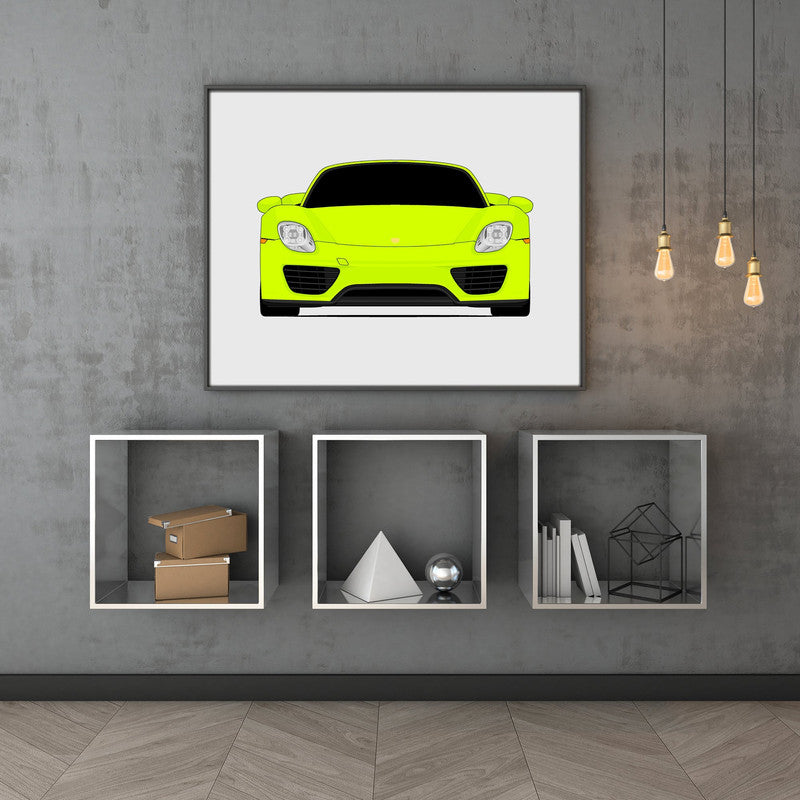 Porsche 918 Spyder (2013-2015) Poster