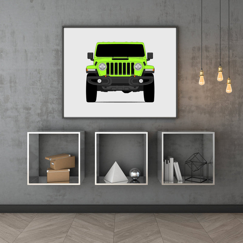 Jeep Gladiator Mojave JT (2020-Present) Poster
