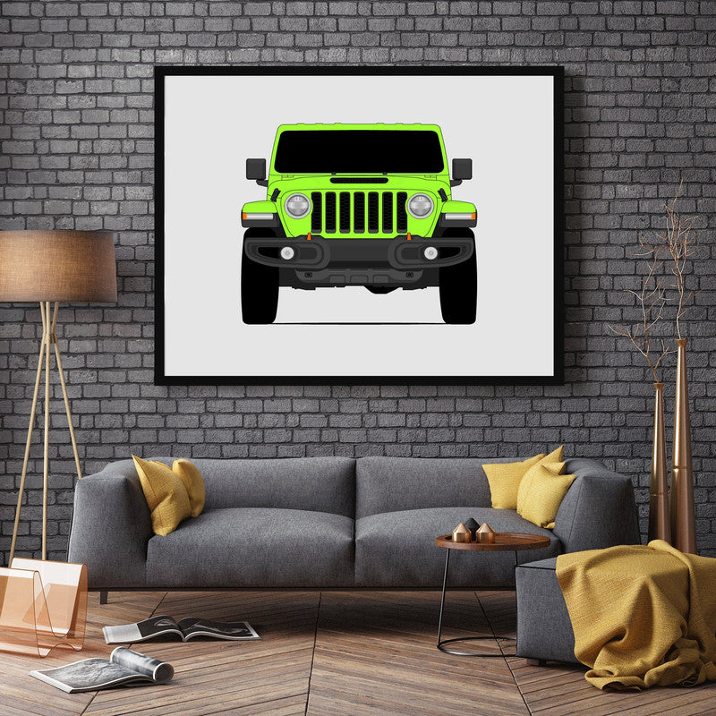 Jeep Gladiator Mojave JT (2020-Present) Poster