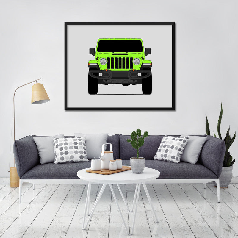 Jeep Gladiator Mojave JT (2020-Present) Poster
