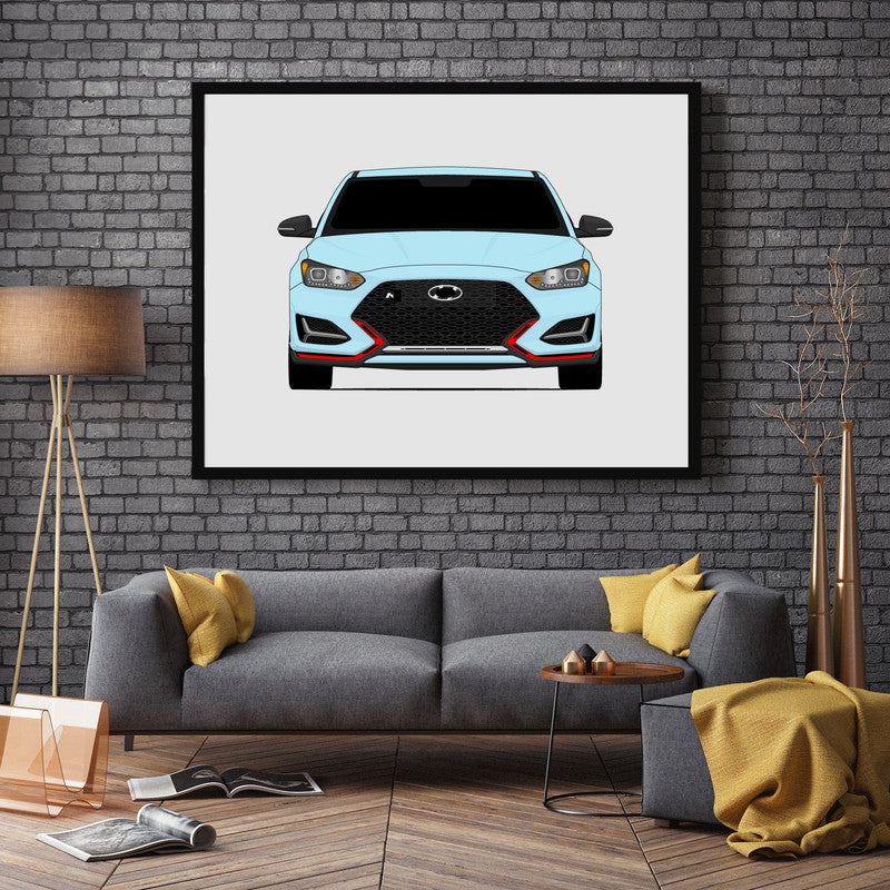 Hyundai Veloster N (2019-Present) Poster