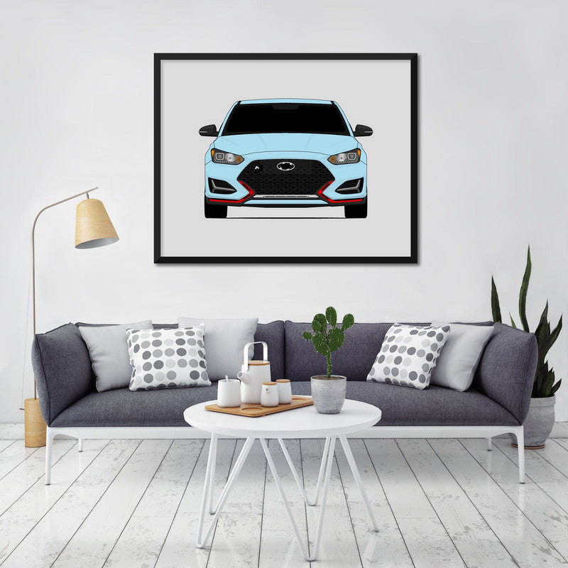 Hyundai Veloster N (2019-Present) Poster