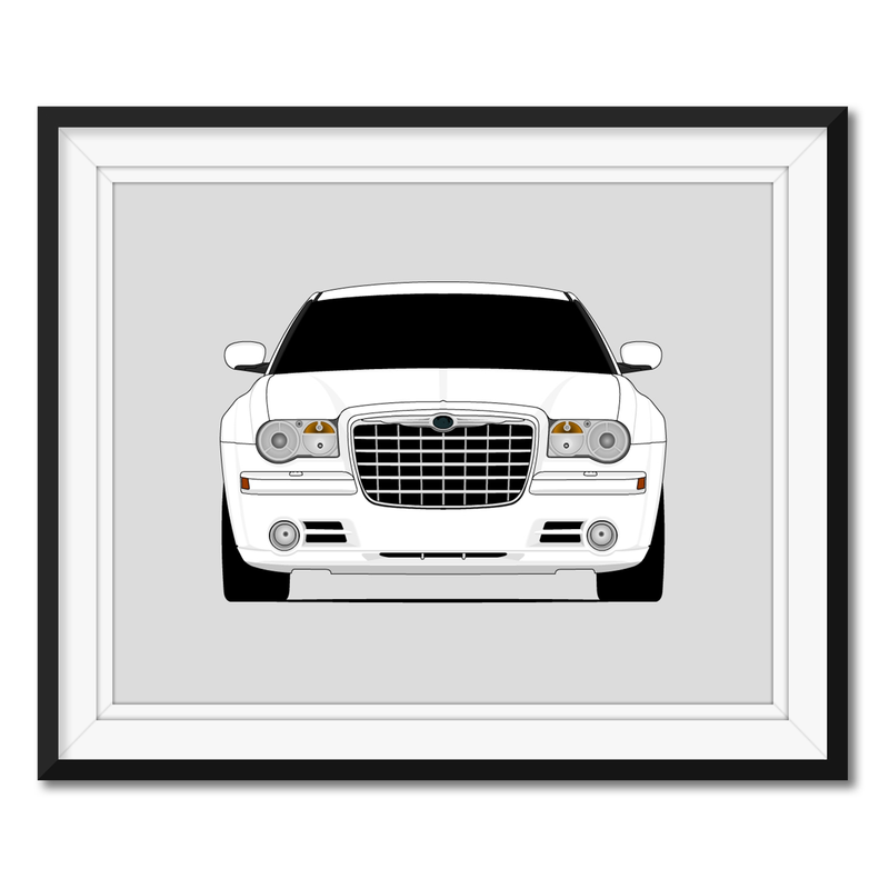 Chrysler 300C SRT8 (2005-2010) Poster