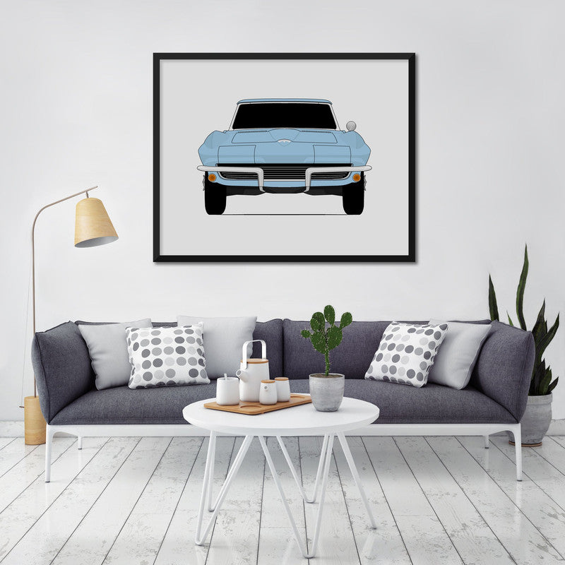 Chevy Corvette C2 (1964-1967) Poster