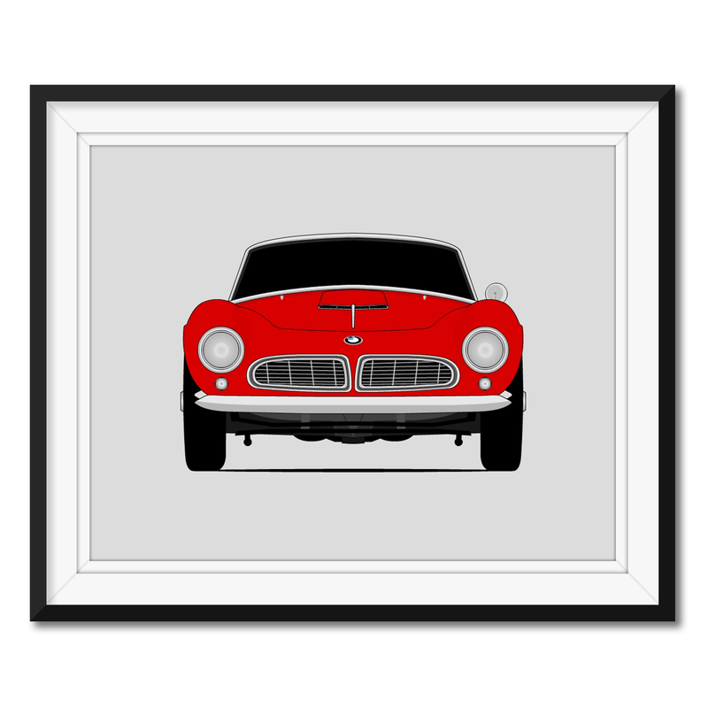 BMW 507 (1956-1960) Poster