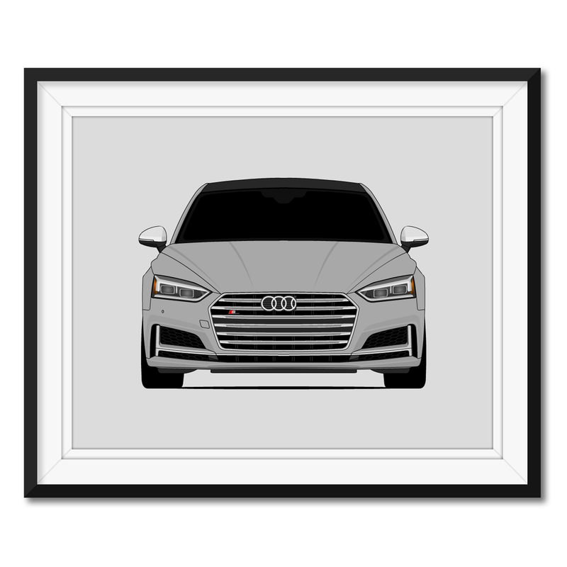 Audi S5 (2017-2019) Sportback Poster