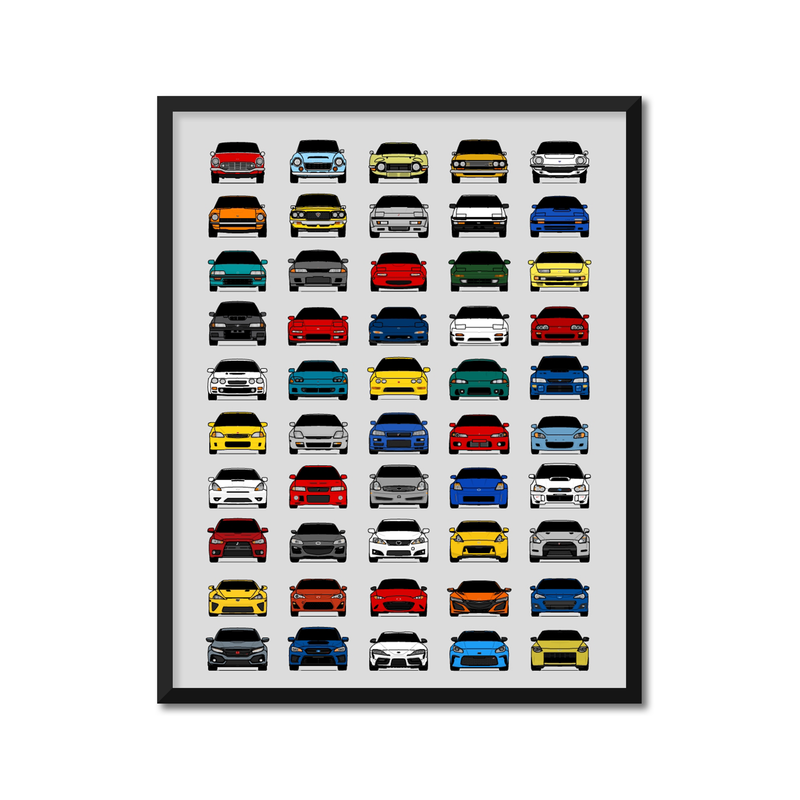 50 Iconic Japanese Cars (Best 50 JDM Cars)