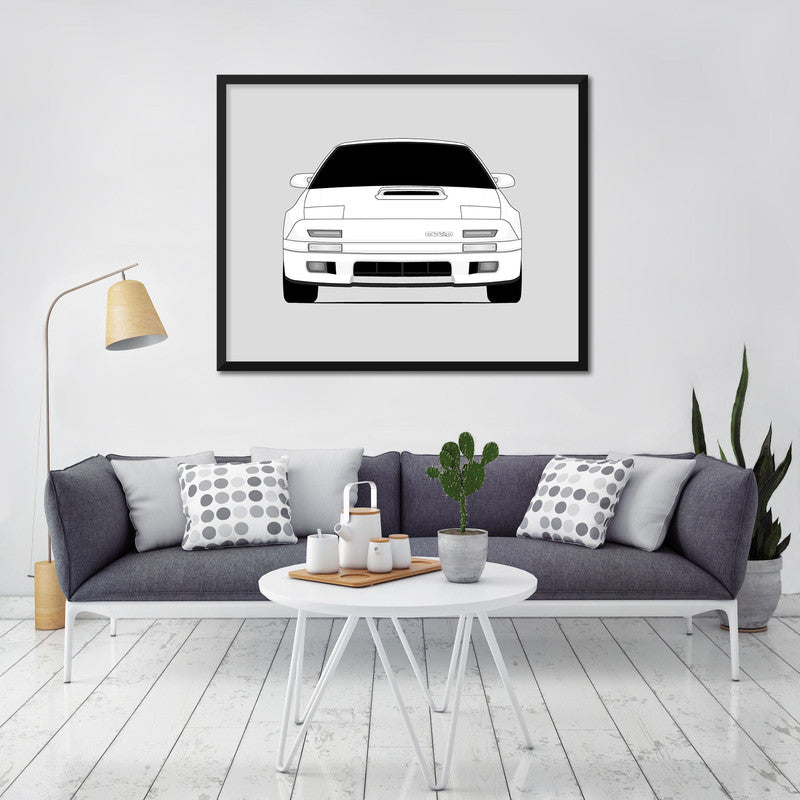 Mazda RX-7 (1989-1992) FC 2nd GEN Facelift Poster