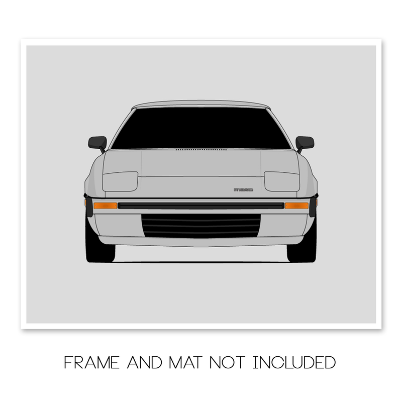 Mazda RX-7 (1978-1980) SA 1st GEN Poster
