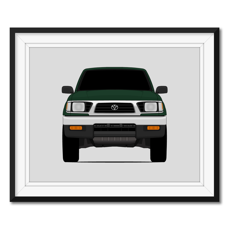 Toyota Tacoma (1995-1997) 1st Generation Poster