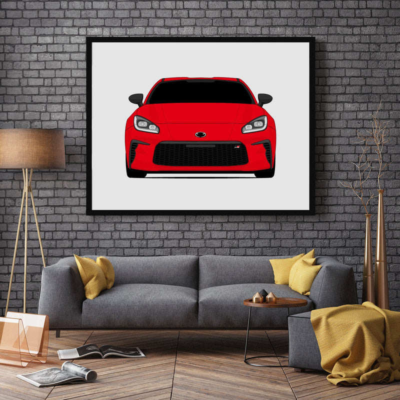 Toyota GR86 (2022-Present) 2nd Generation (FT86) Poster