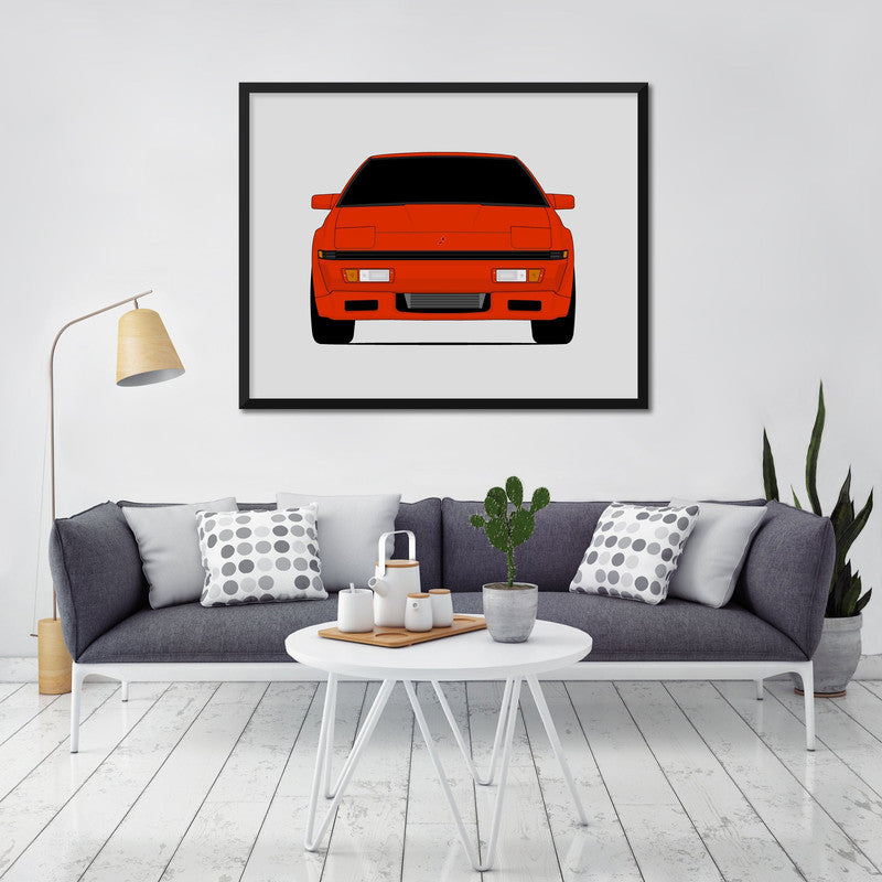 Mitsubishi Starion (1982-1989) Chrysler Conquest Poster
