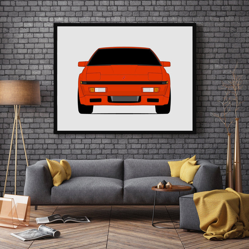 Mitsubishi Starion (1982-1989) Chrysler Conquest Poster