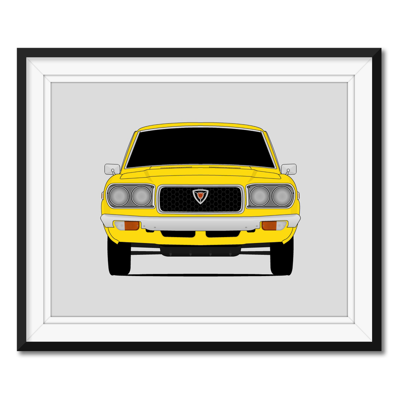 Mazda RX-3 Savanna S102 (1971-1978) 808 818 Mizer Poster