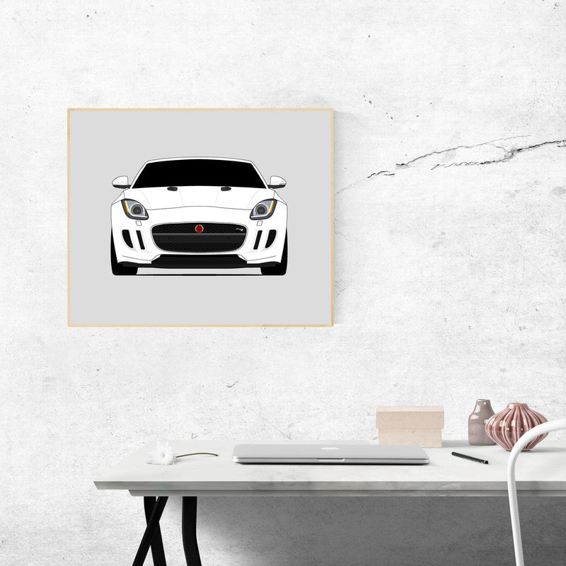 Jaguar F-Type R X152 (2013-2019) Poster
