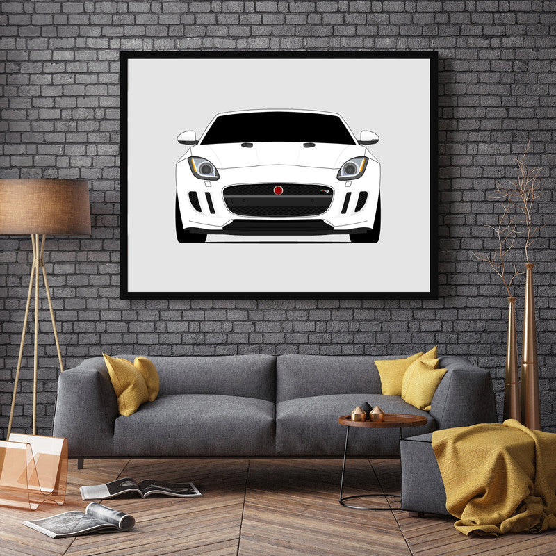 Jaguar F-Type R X152 (2013-2019) Poster