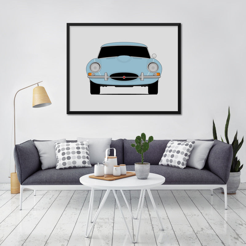 Jaguar E-Type Series 1 (1961-1968) Poster