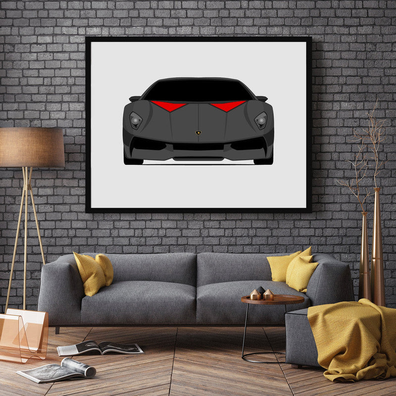 Lamborghini Sesto Elemento (2012) Poster
