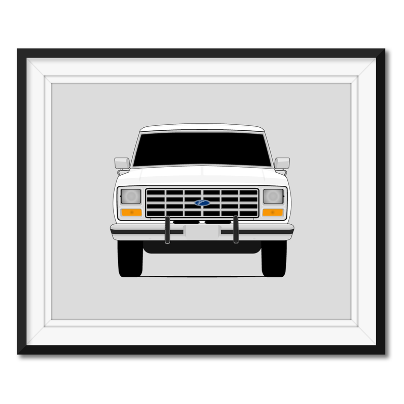 Ford F-100 (1982-1986) 7th Generation Poster