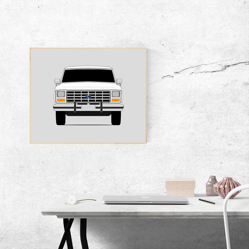 Ford F-100 (1982-1986) 7th Generation Poster