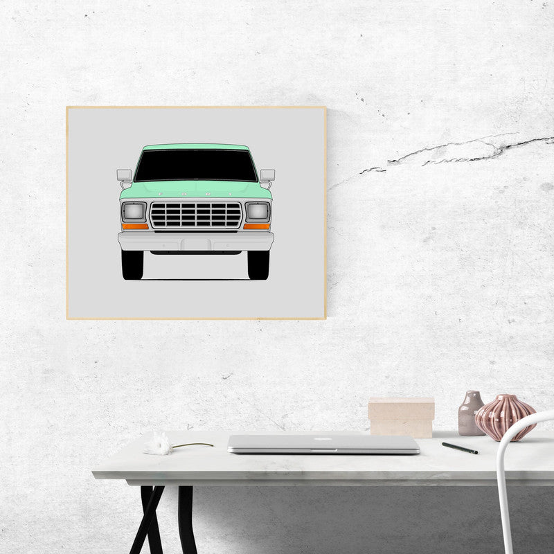 Ford F-100 (1978-1979) 6th Generation Poster