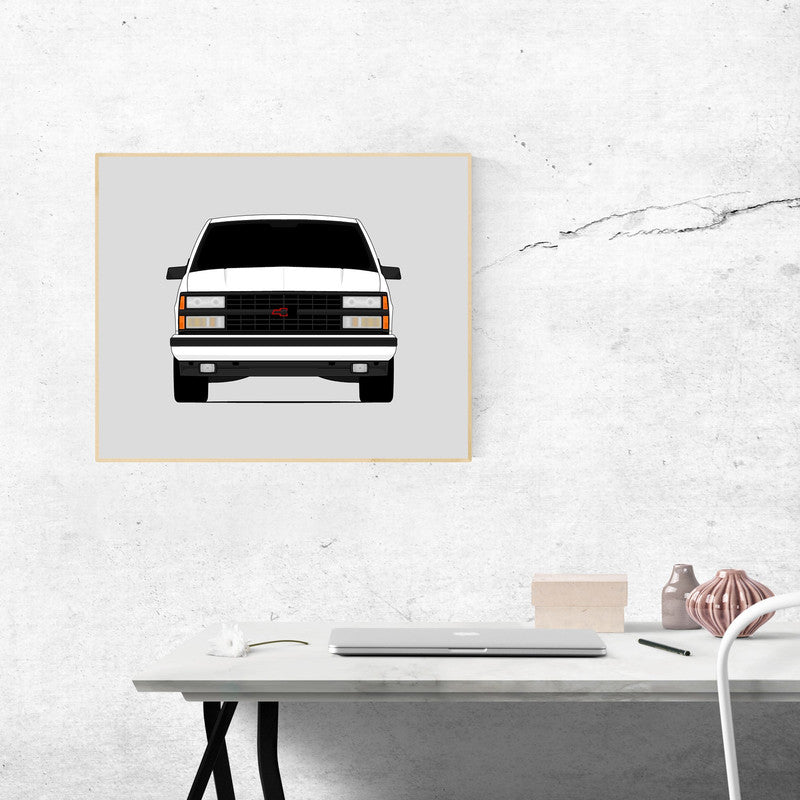 Chevy 454 SS (1990-1993) Poster