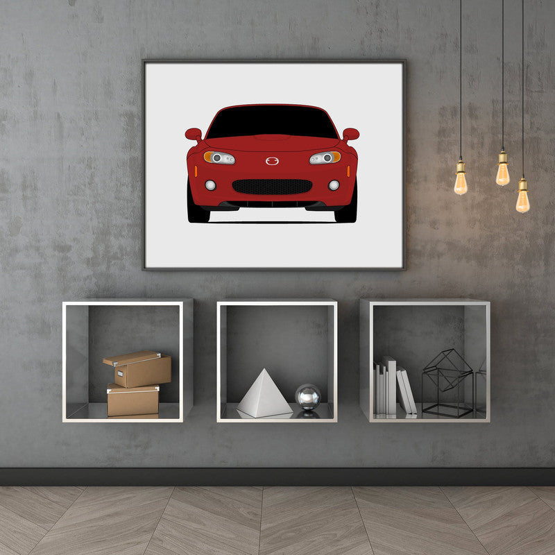Mazda Miata NC (2006-2008) Poster