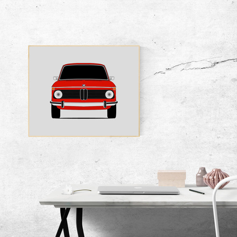 BMW 2002 Tii Ti (1974-1976) Poster