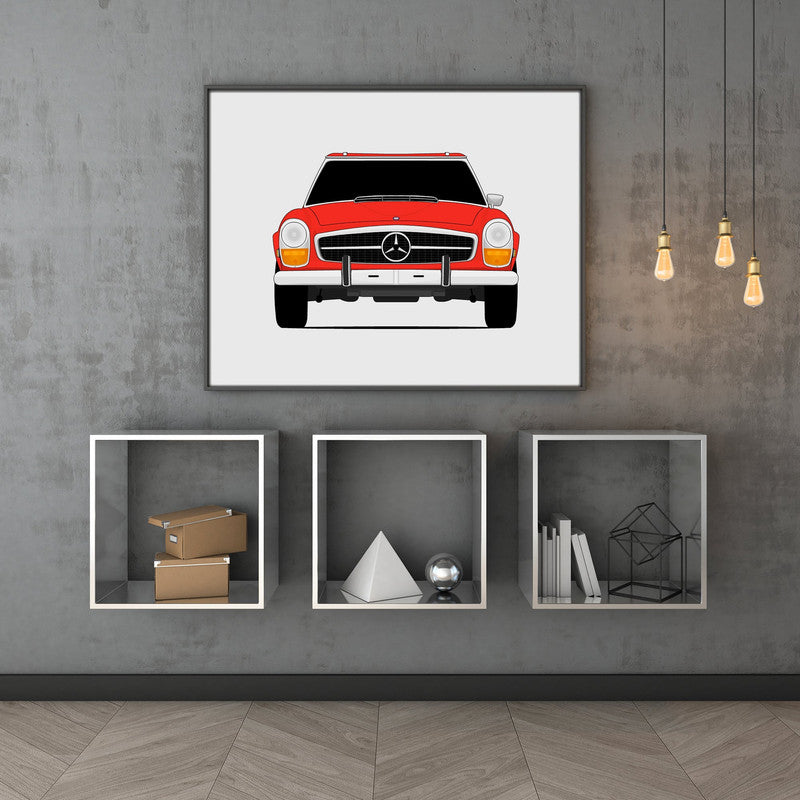 Mercedes-Benz 280SL W113 (1967-1971) Poster