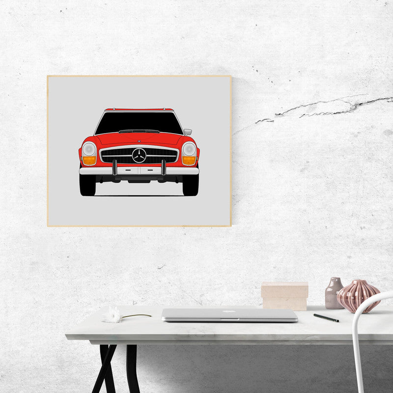 Mercedes-Benz 280SL W113 (1967-1971) Poster