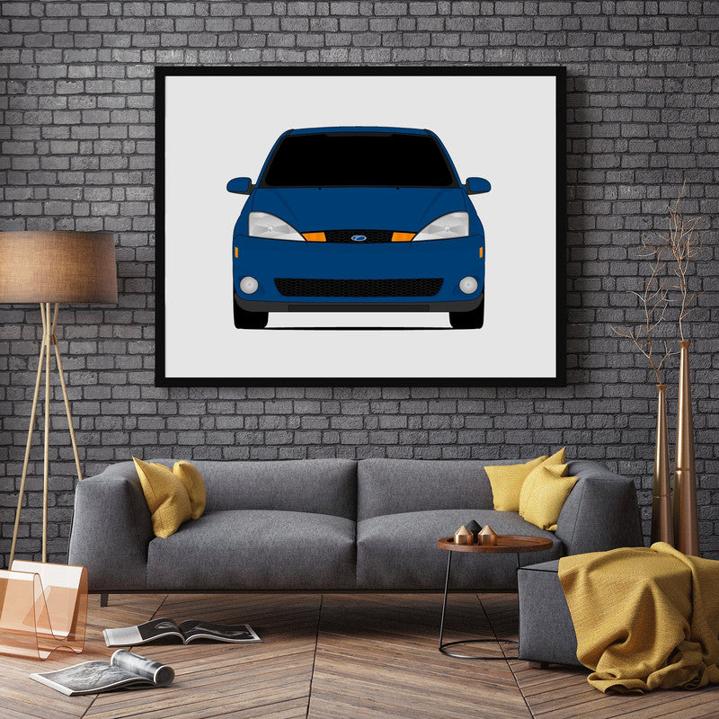 Ford Focus SVT (2002-2004) 1st Generation Poster