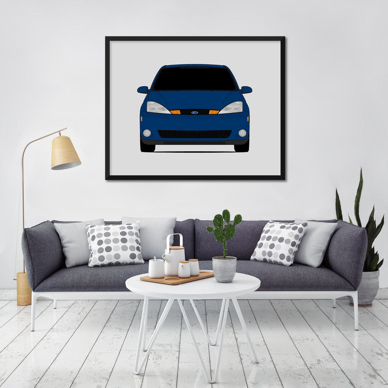 Ford Focus SVT (2002-2004) 1st Generation Poster