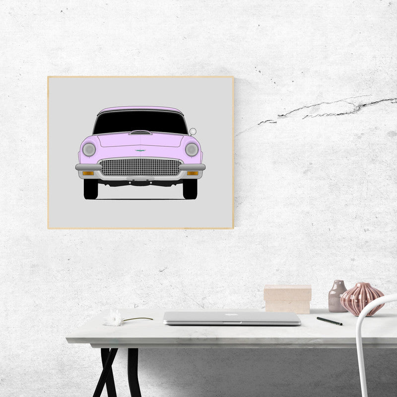 Ford Thunderbird (1955-1957) 1st Generation Poster