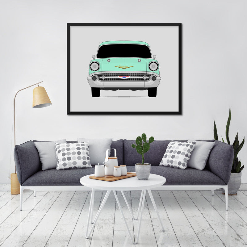 Chevy Bel Air 1957 Poster