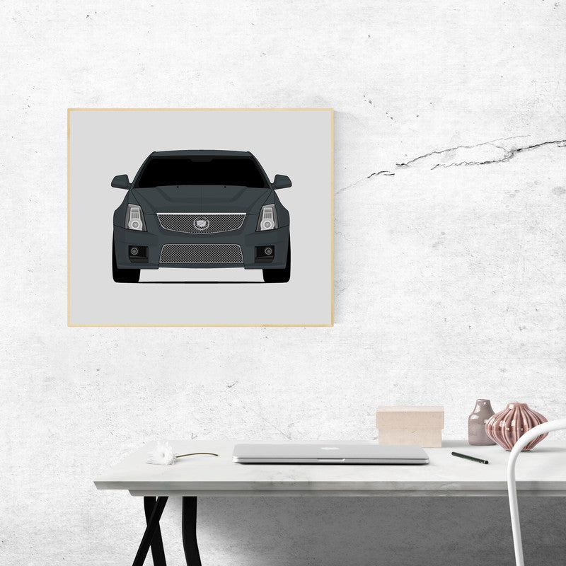 Cadillac CTS-V (2009-2015) 2nd Generation Poster
