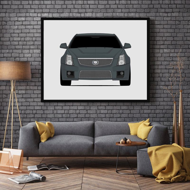 Cadillac CTS-V (2009-2015) 2nd Generation Poster