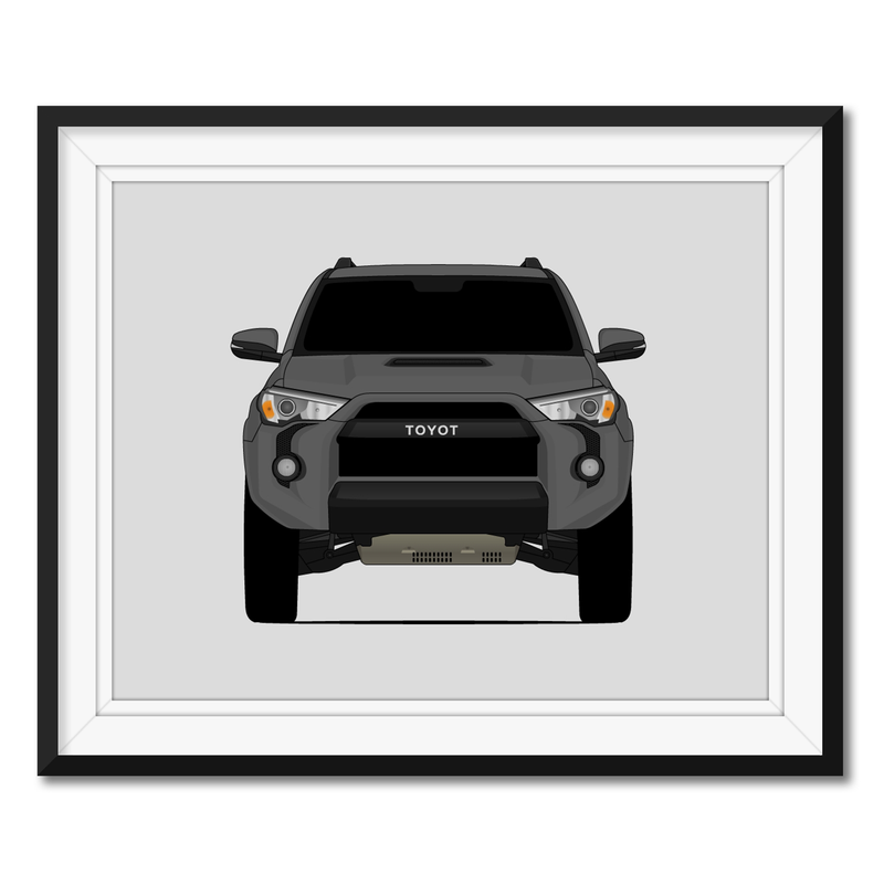 Toyota 4Runner TRD (2014-Present) 5th Generation Poster