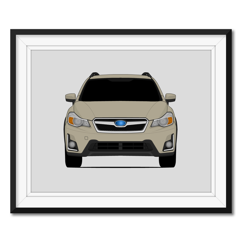 Subaru Crosstrek (2015-2017) 2nd Generation Poster