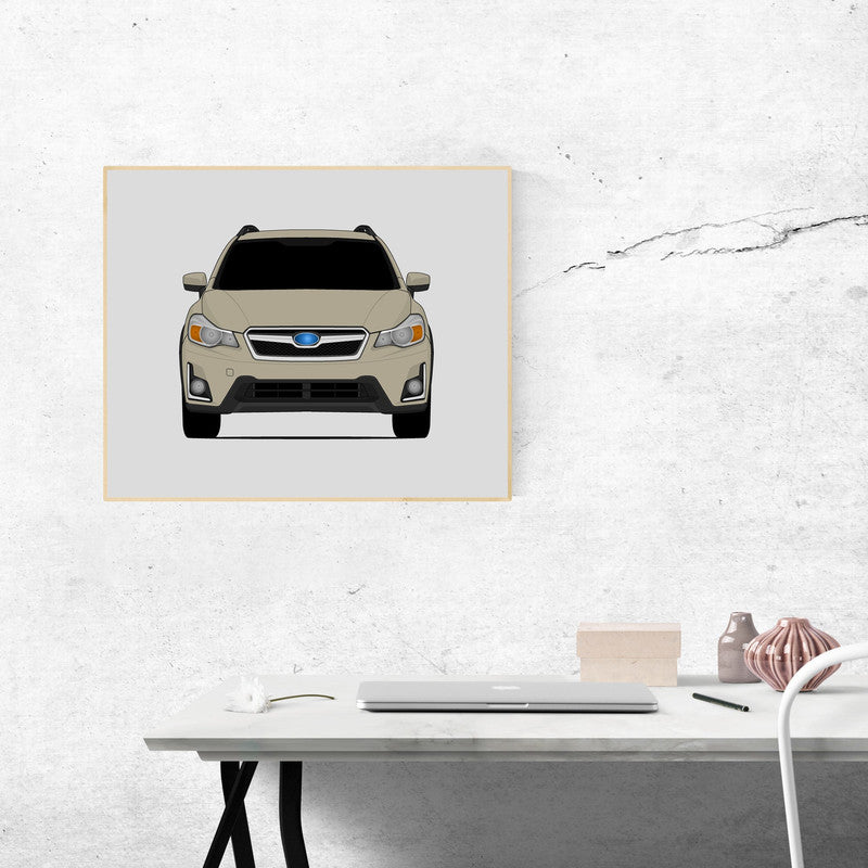 Subaru Crosstrek (2015-2017) 2nd Generation Poster