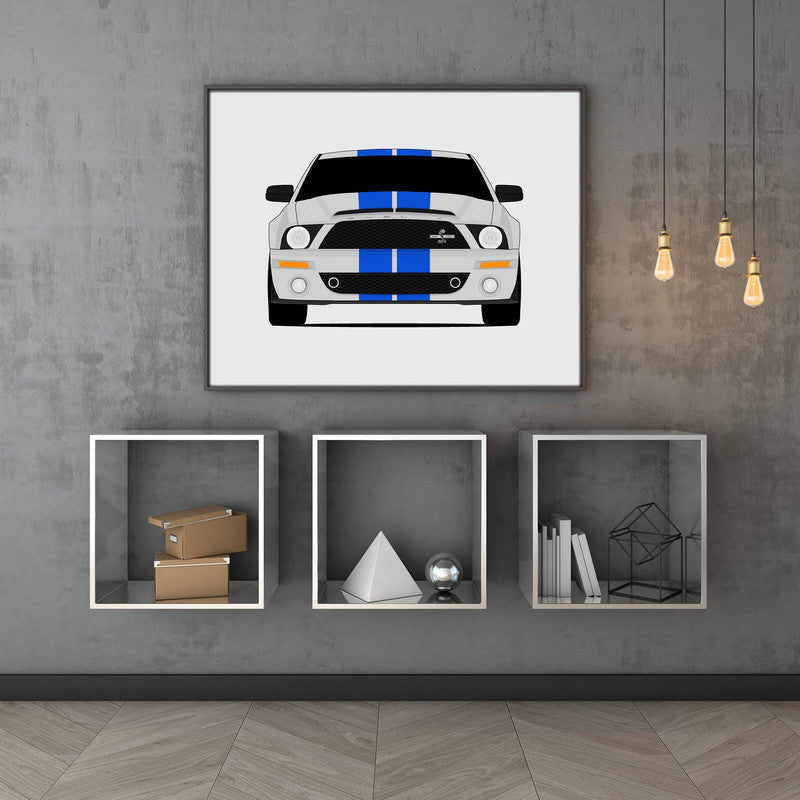 Ford Mustang Shelby GT500KR (2008-2009) S197 Poster