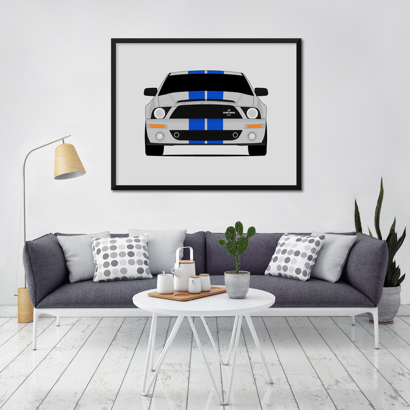 Ford Mustang Shelby GT500KR (2008-2009) S197 Poster
