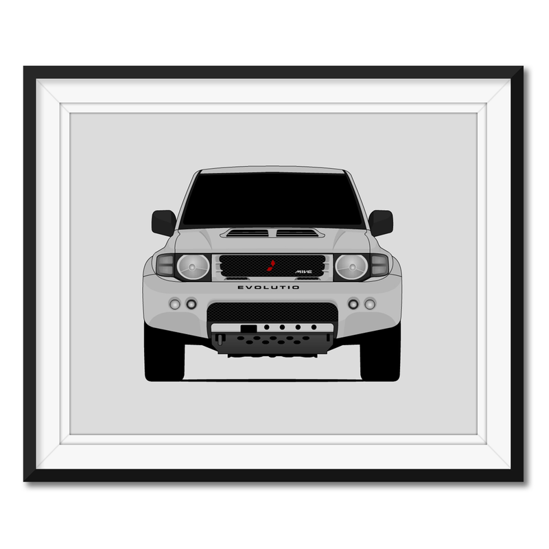 Mitsubishi Pajero Evolution (1997-1999) Poster