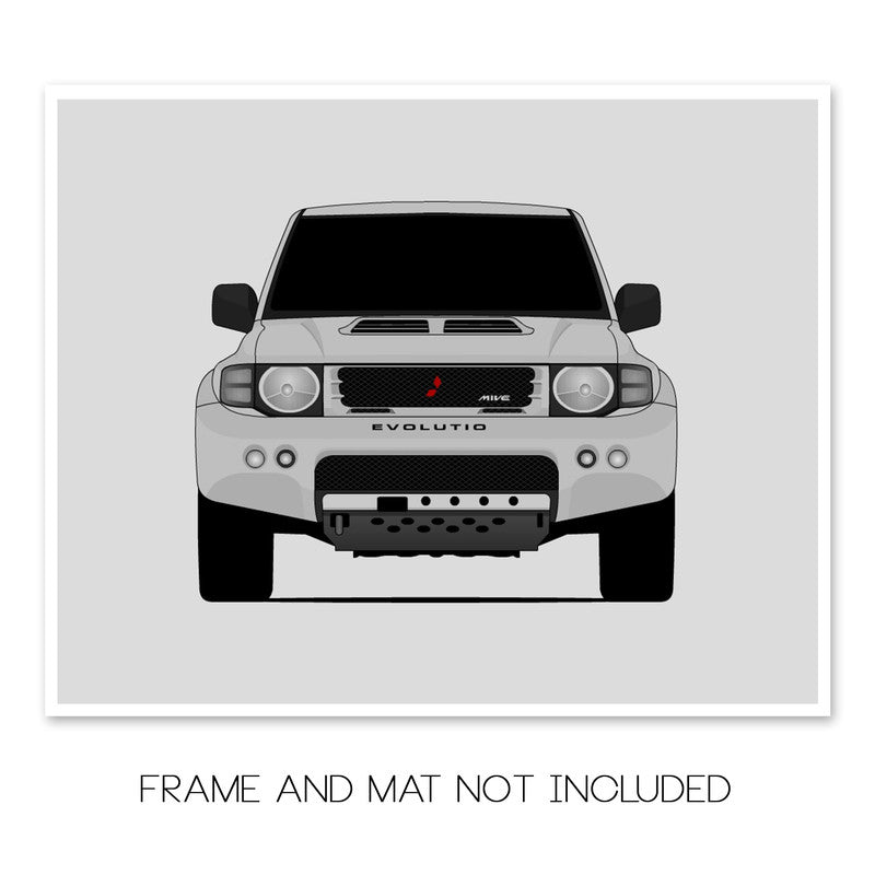 Mitsubishi Pajero Evolution (1997-1999) Poster