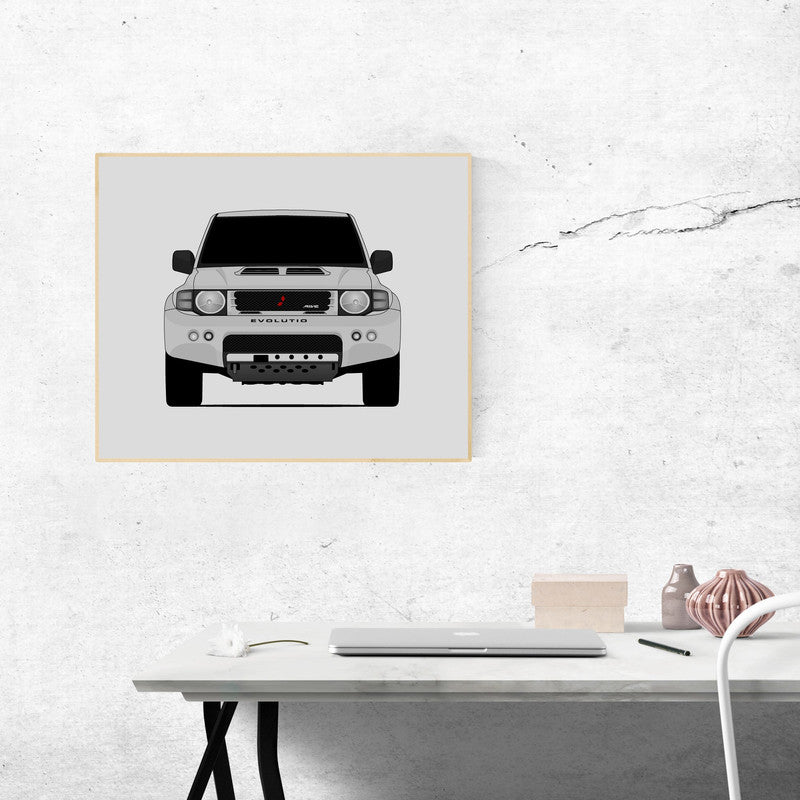 Mitsubishi Pajero Evolution (1997-1999) Poster