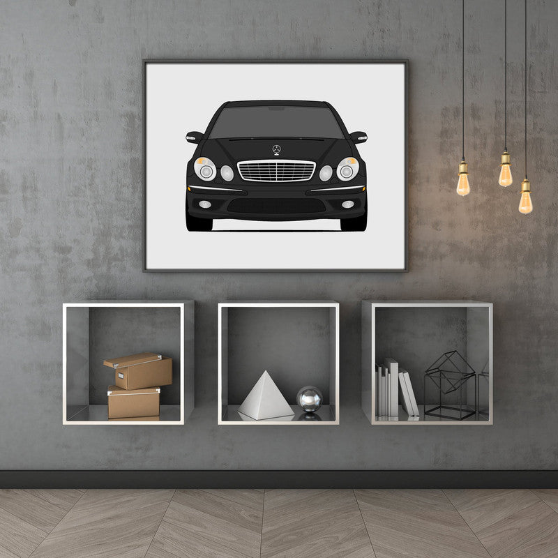 Mercedes-Benz E55 W211 (2003-2006) Poster