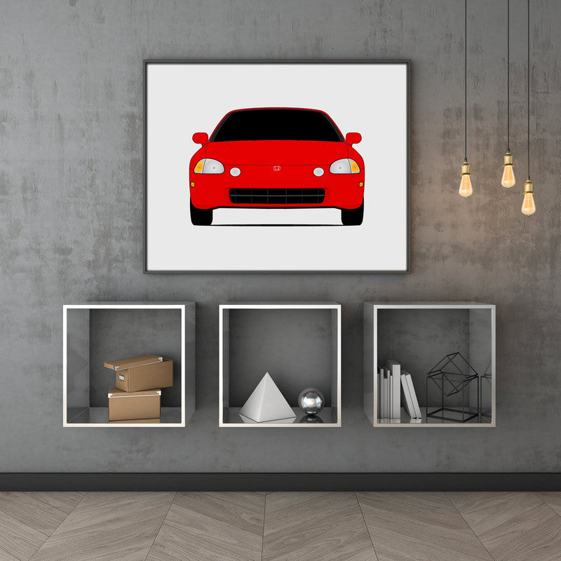 Honda Del Sol (1992-1997) Poster