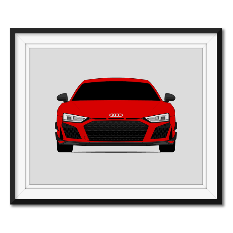 Supercar Poster per Audi R8 Sport Car Racing Car Poster Pittura decorativa su tela da parete & Art Picture Print Modern Family Camera Decor 60 x 90 cm Supercar Poster per Audi R8 Sport Car Racing Car Poster Pittura decorativa su tela da parete & Art Picture Print Modern Family Camera Decor 60 x 90 cm