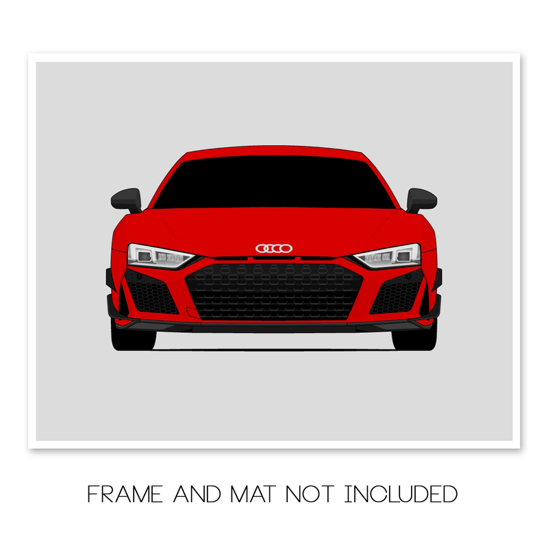 Audi R8 GT (2023-2024) Poster